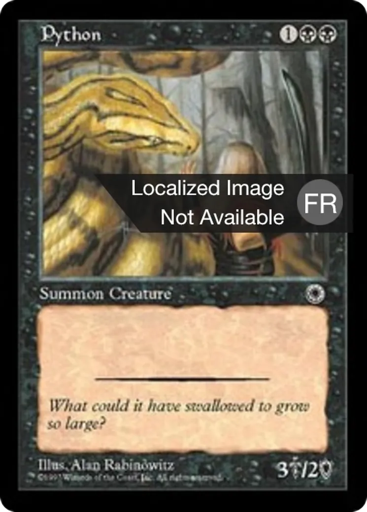 Python — Portal — Magic: The Gathering