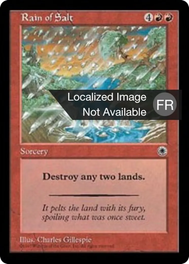 Pluie de sel — Portal — Magic: The Gathering
