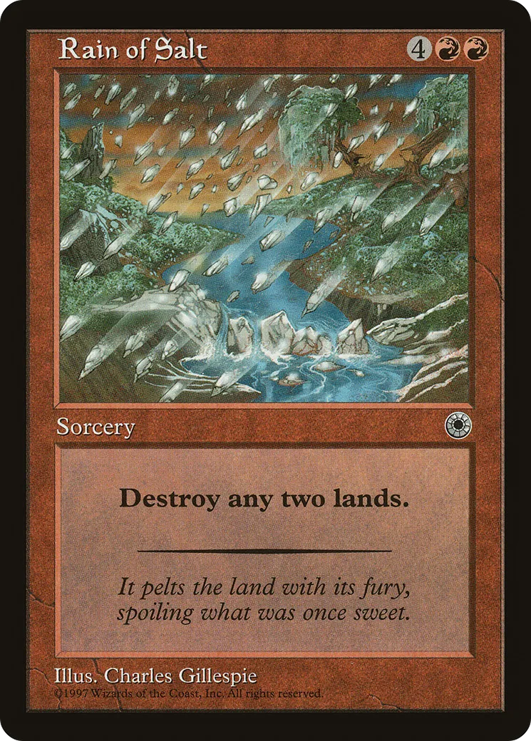 Rain of Salt — Portal — Magic: The Gathering