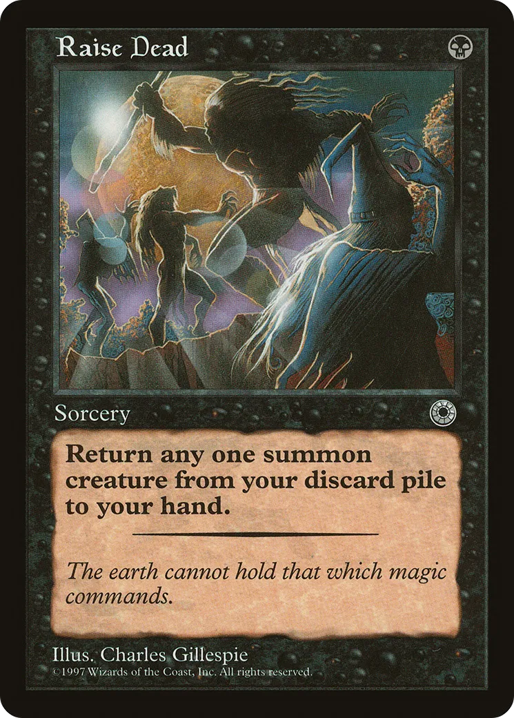 Raise Dead — Portal — Magic: The Gathering