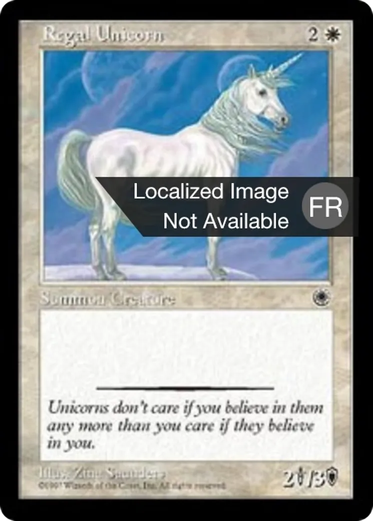 Licorne royale — Portal — Magic: The Gathering