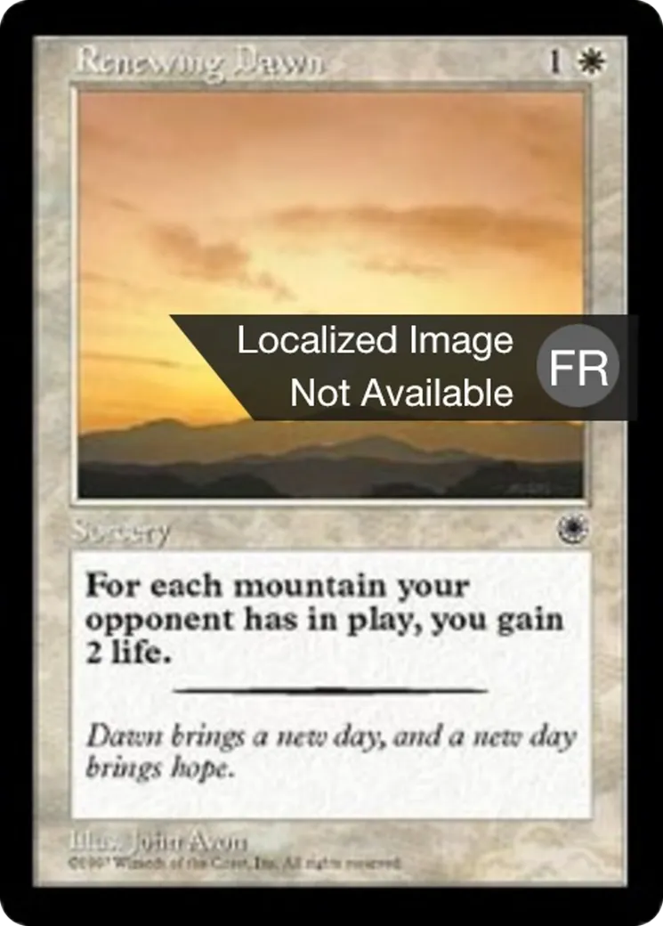 Aube renouvelée — Portal — Magic: The Gathering