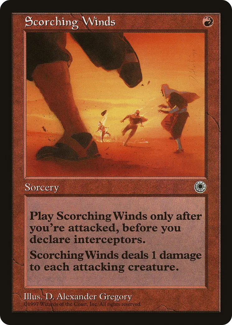Vent torride — Portal — Magic: The Gathering