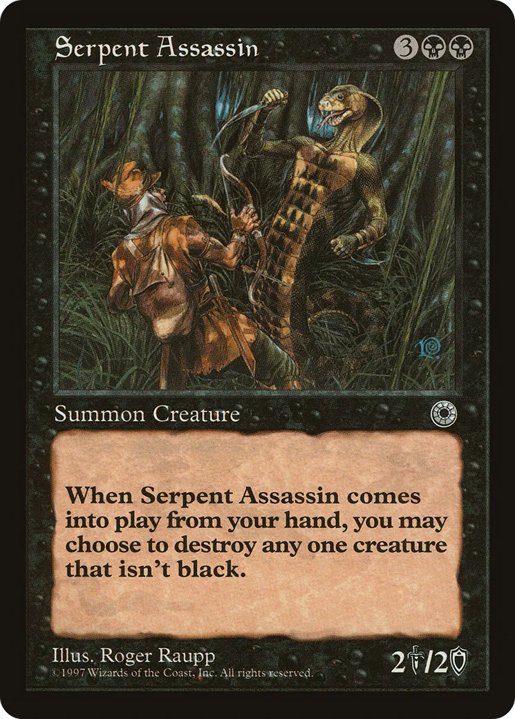 Serpent Assassin — Portal — Magic: The Gathering