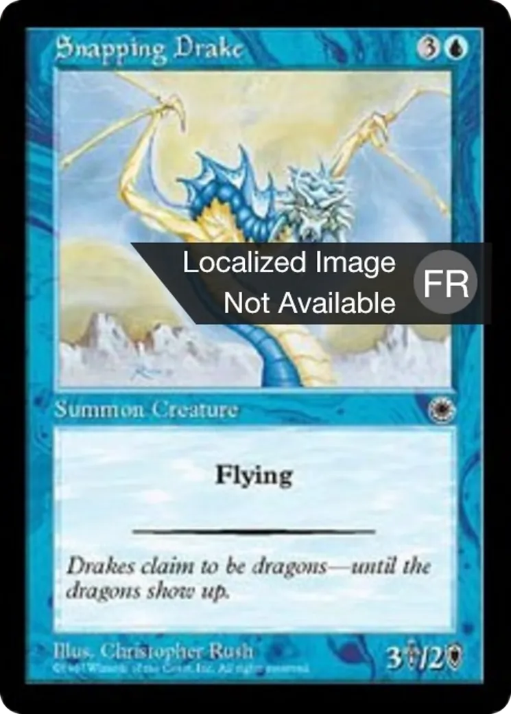 Drakôn happeur — Portal — Magic: The Gathering