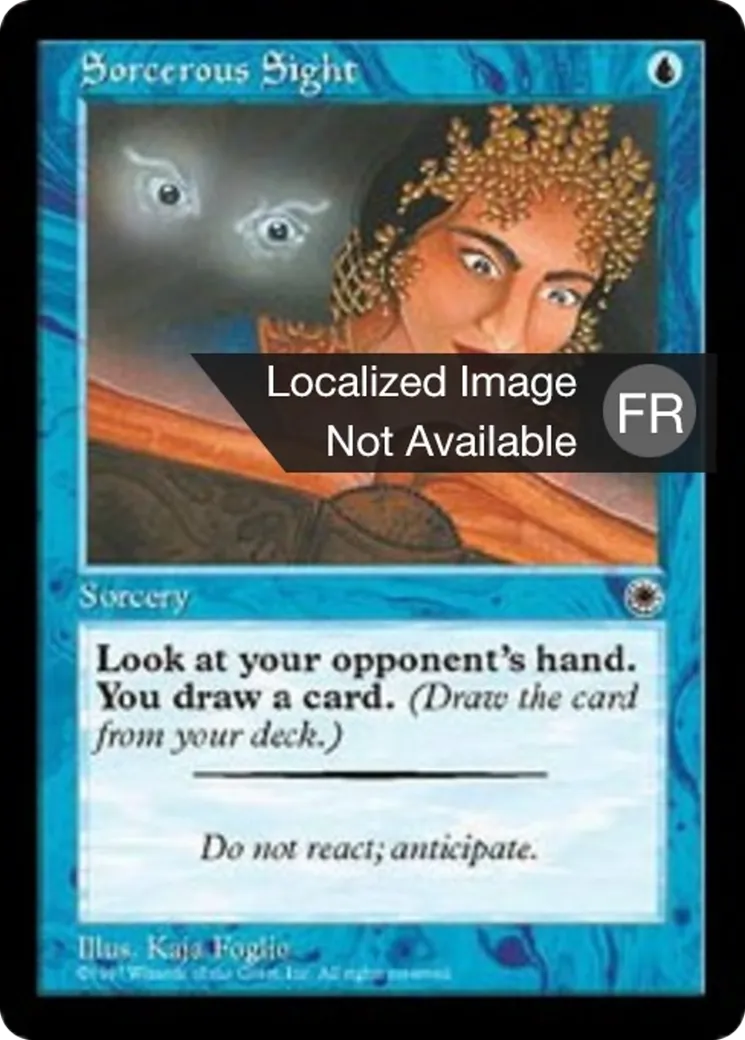 Regard du sorcier — Portal — Magic: The Gathering