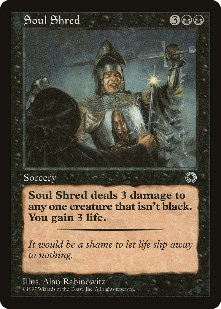 Soul Shred — Portal — Magic: The Gathering