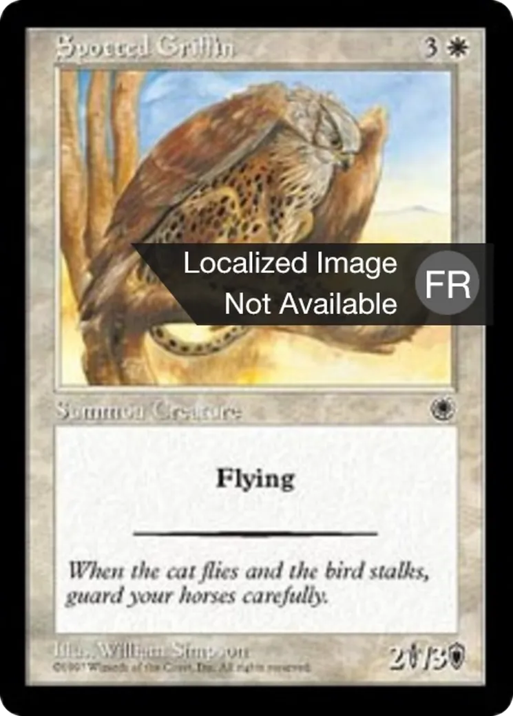 Griffon tachète — Portal — Magic: The Gathering