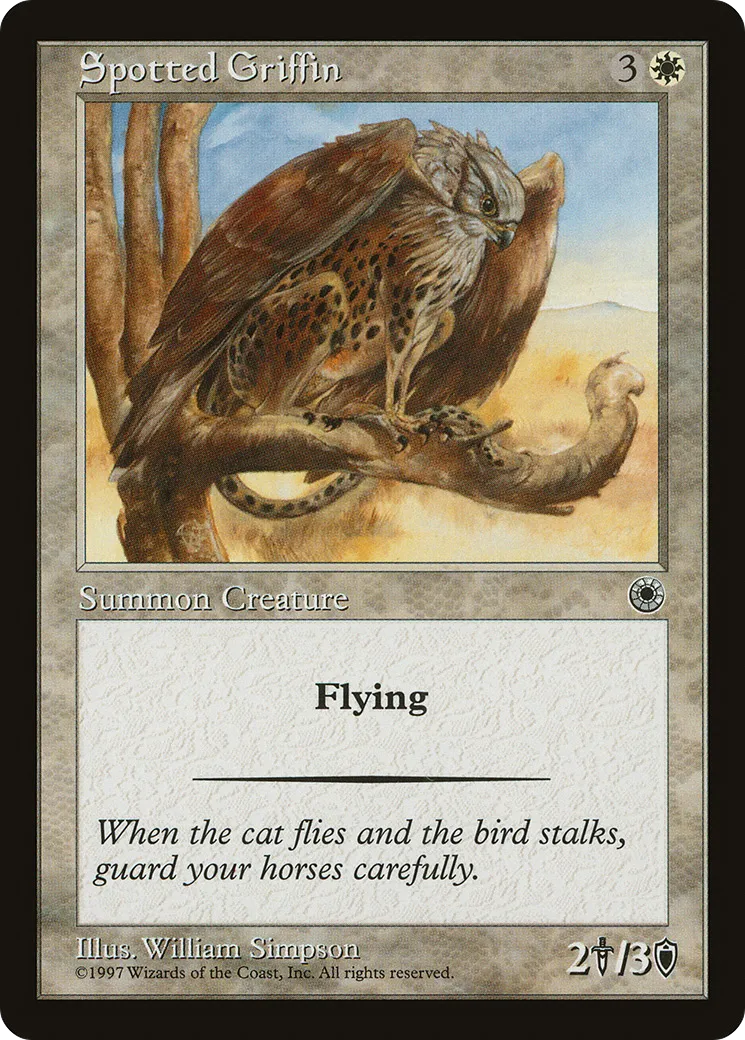 Spotted Griffin — Portal — Magic: The Gathering
