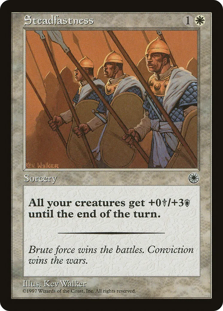 Steadfastness — Portal — Magic: The Gathering