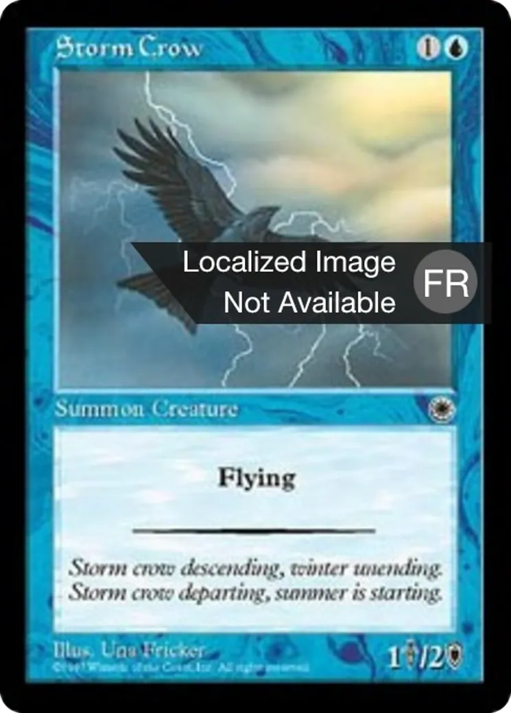 Corbeau de l'orage — Portal — Magic: The Gathering