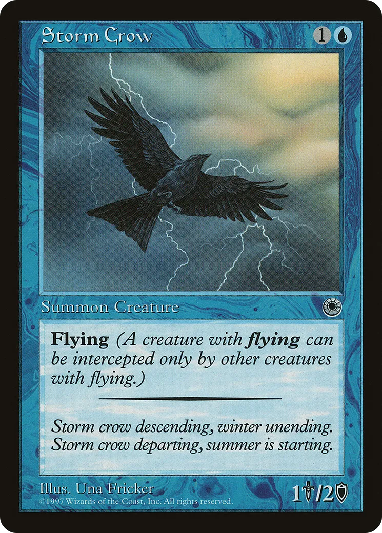 Corbeau de l'orage — Portal — Magic: The Gathering