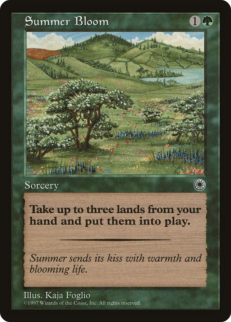 Summer Bloom — Portal — Magic: The Gathering