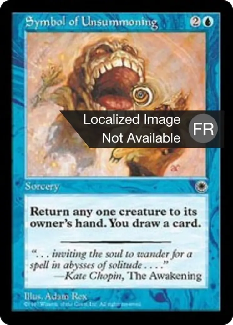 Symbole de desinvocation — Portal — Magic: The Gathering
