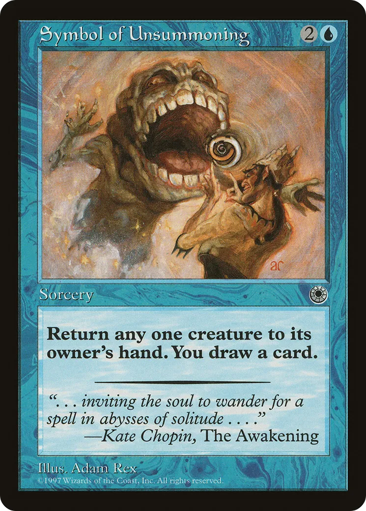 Symbole de desinvocation — Portal — Magic: The Gathering