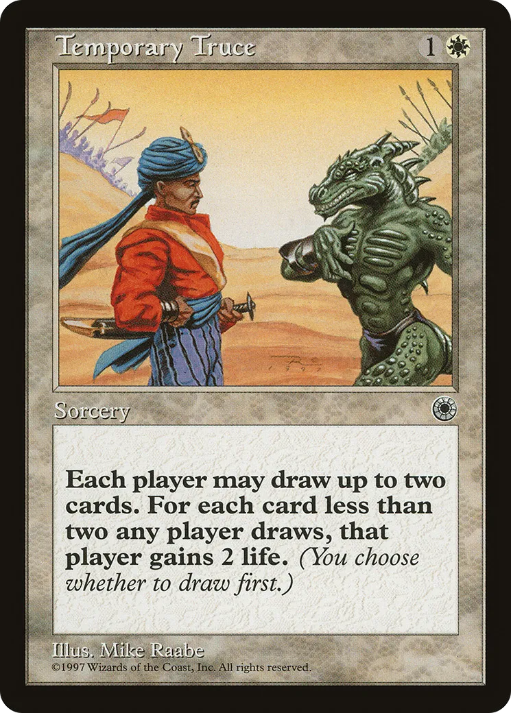 Temporary Truce — Portal — Magic: The Gathering