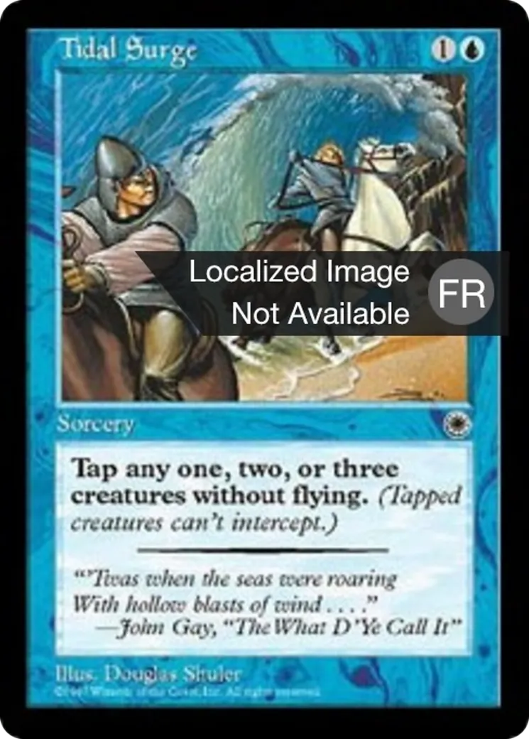 Déferlement de la marée — Portal — Magic: The Gathering