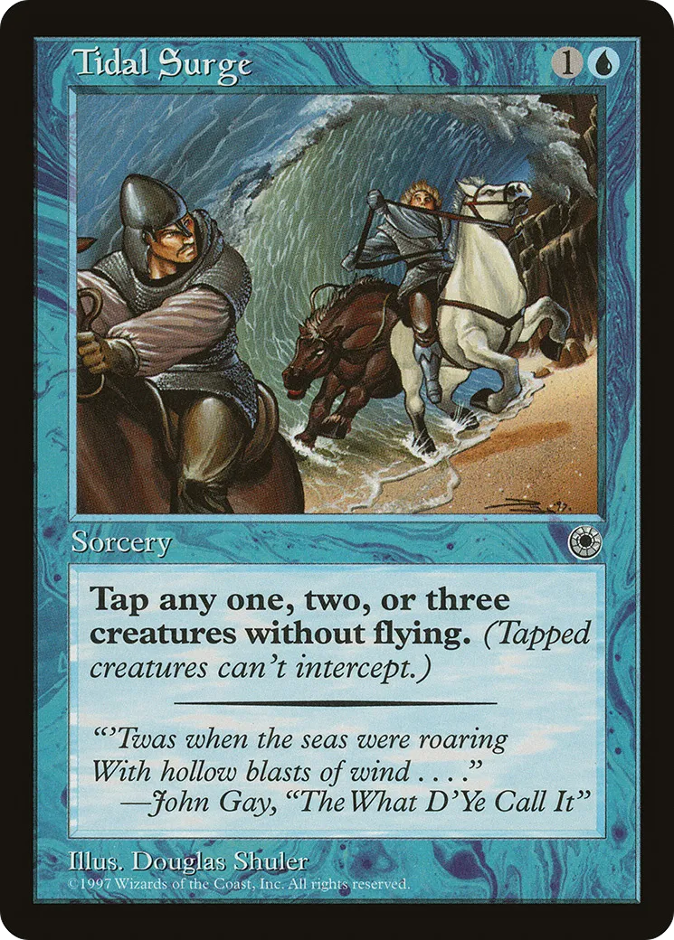 Déferlement de la marée — Portal — Magic: The Gathering