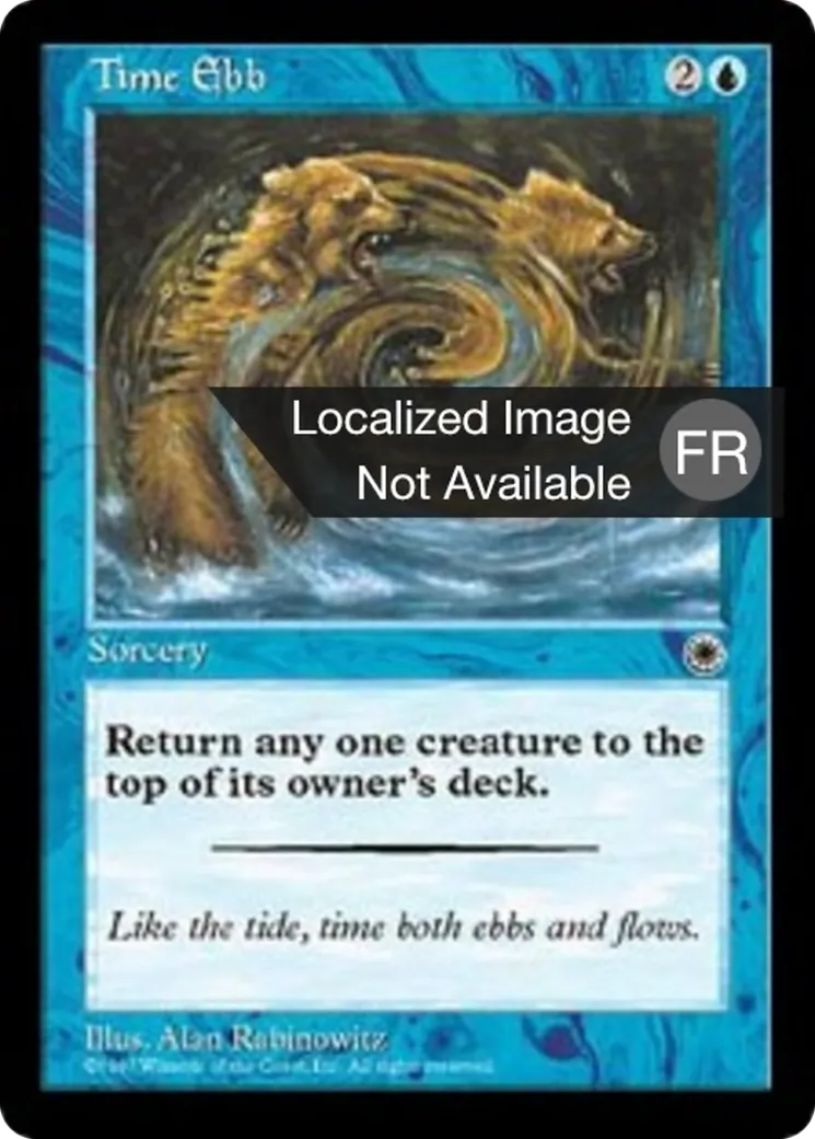 Temps du jusant — Portal — Magic: The Gathering