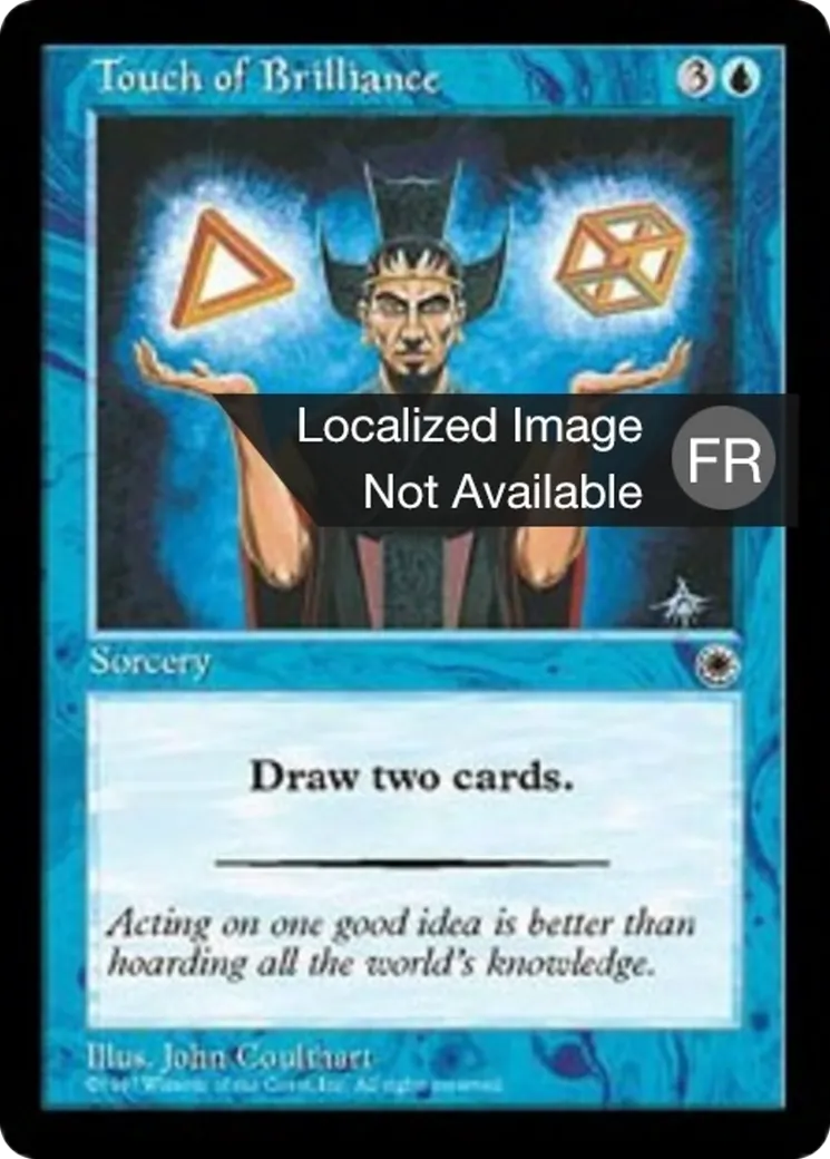 Toucher de miroitement — Portal — Magic: The Gathering