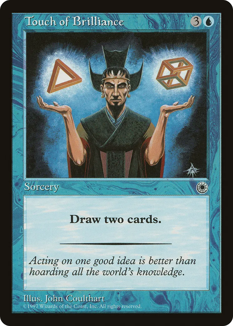 Touch of Brilliance — Portal — Magic: The Gathering