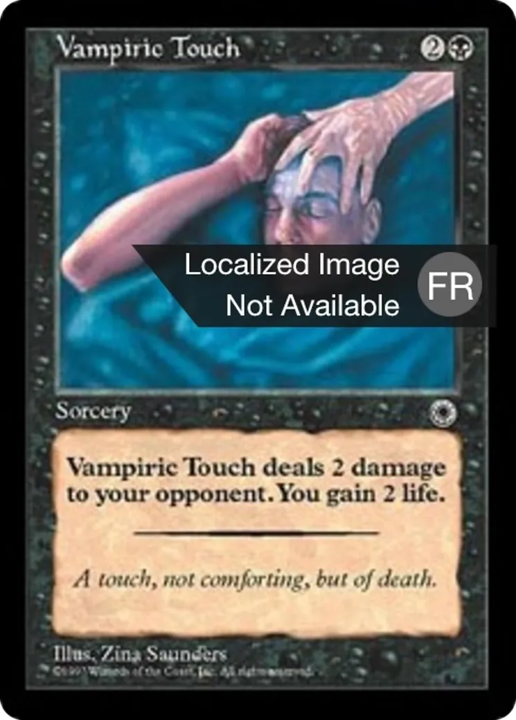 Toucher vampirique — Portal — Magic: The Gathering