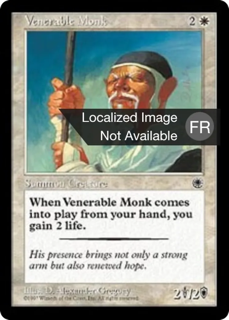 Moine vénérable — Portal — Magic: The Gathering