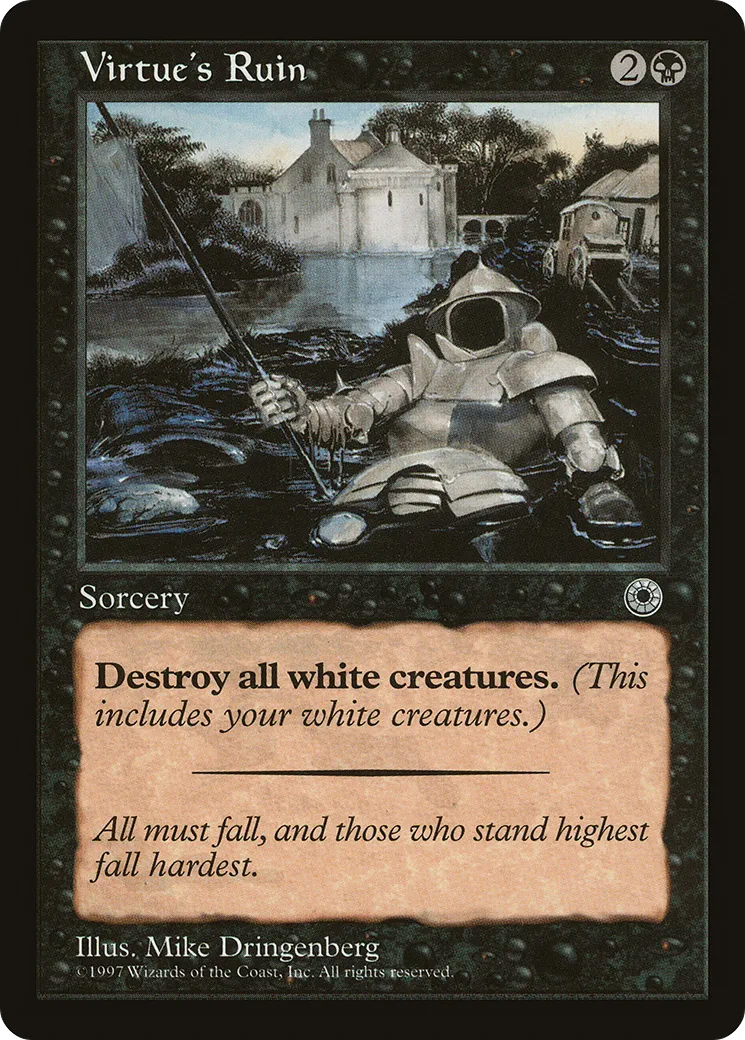 Virtue's Ruin — Portal — Magic: The Gathering