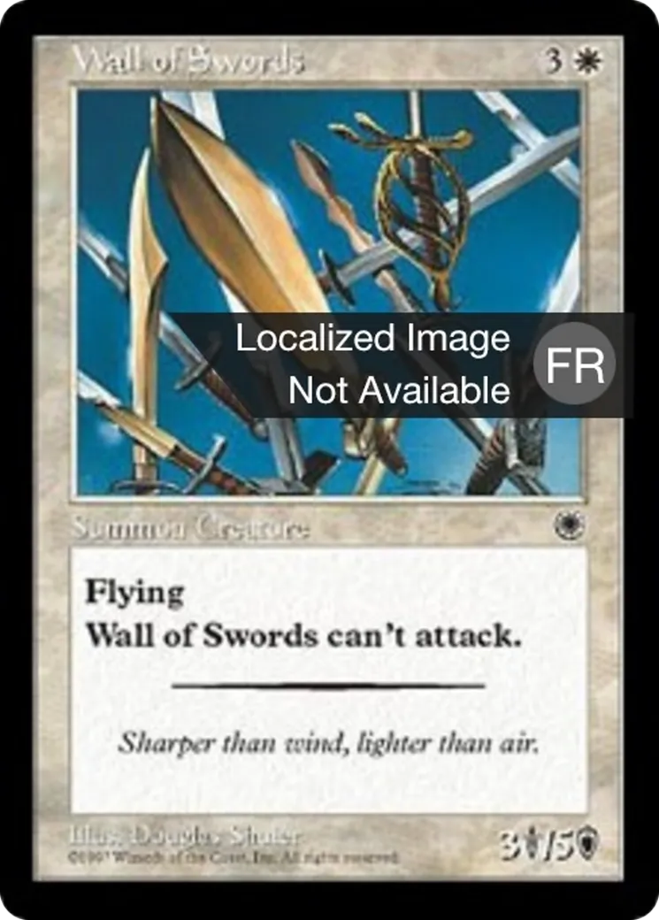 Mur d'épées — Portal — Magic: The Gathering