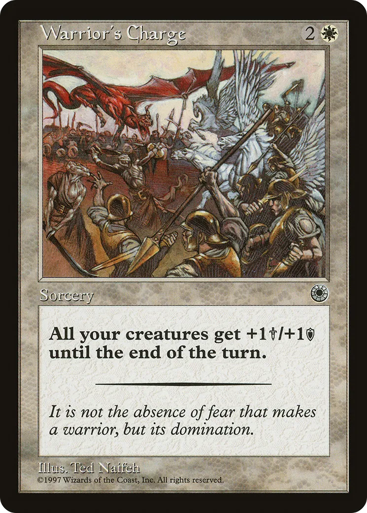 Warrior's Charge — Portal — Magic: The Gathering