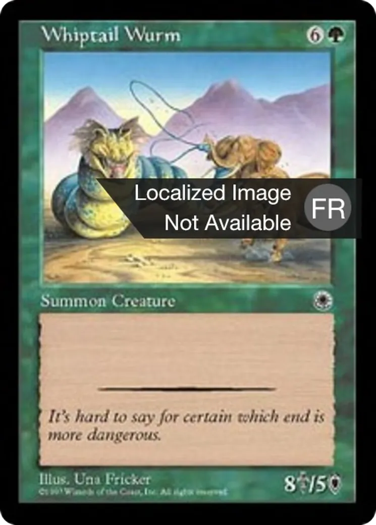 Guivre a queue en fouet — Portal — Magic: The Gathering
