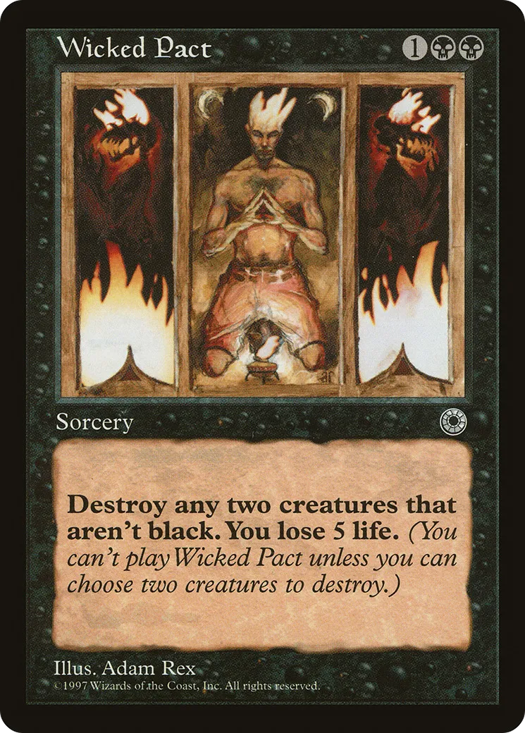 Wicked Pact — Portal — Magic: The Gathering