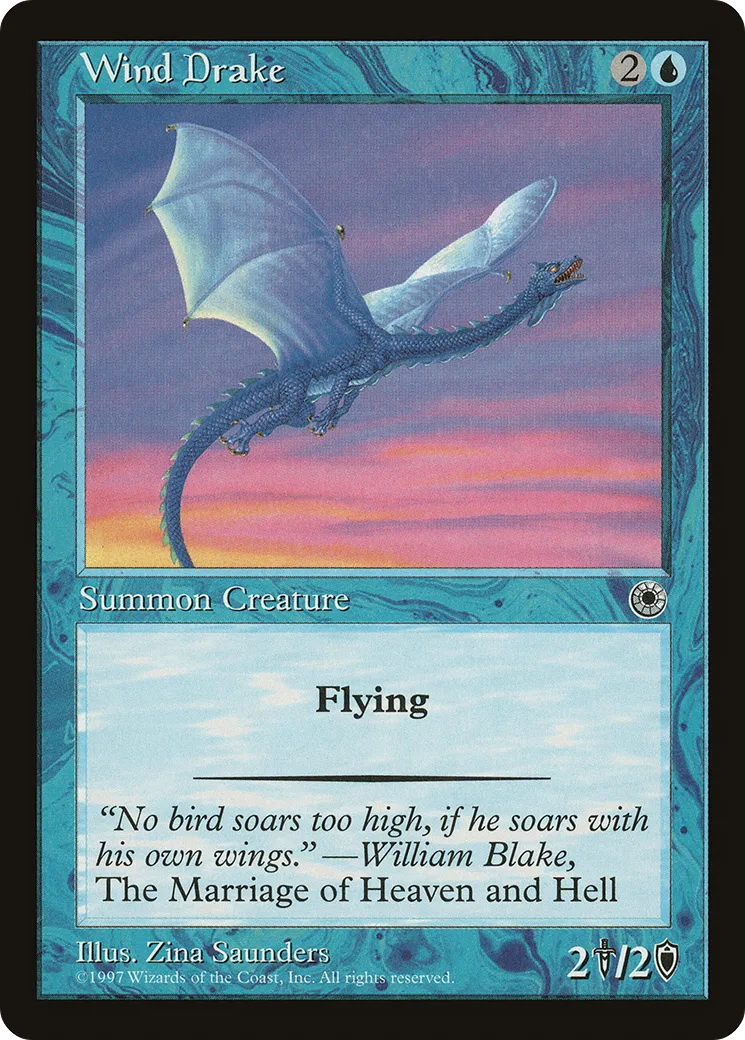 Wind Drake — Portal — Magic: The Gathering