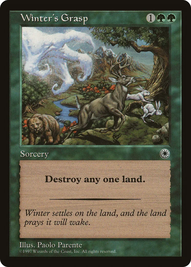 Winter's Grasp — Portal — Magic: The Gathering