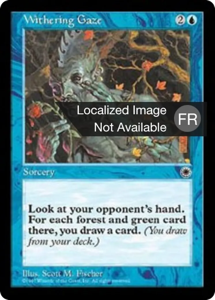 Regard flétrisseur — Portal — Magic: The Gathering