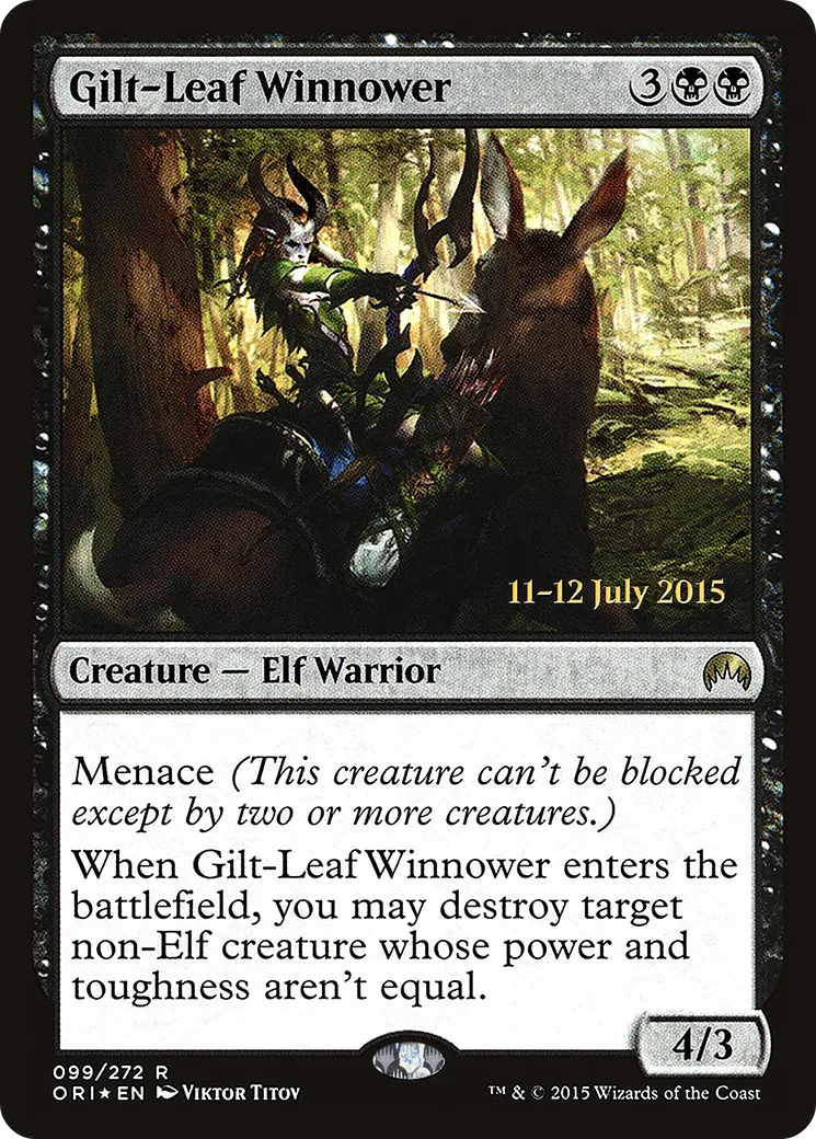 Vanneur de Feuilledor — Magic Origins Promos — Magic: The Gathering