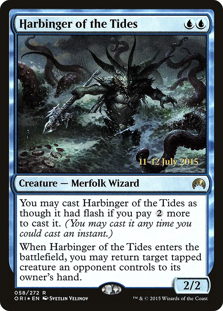 Harbinger of the Tides — Magic Origins Promos — Magic: The Gathering