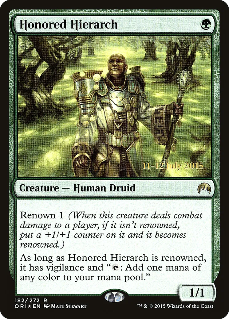 Hiérarche honoré — Magic Origins Promos — Magic: The Gathering