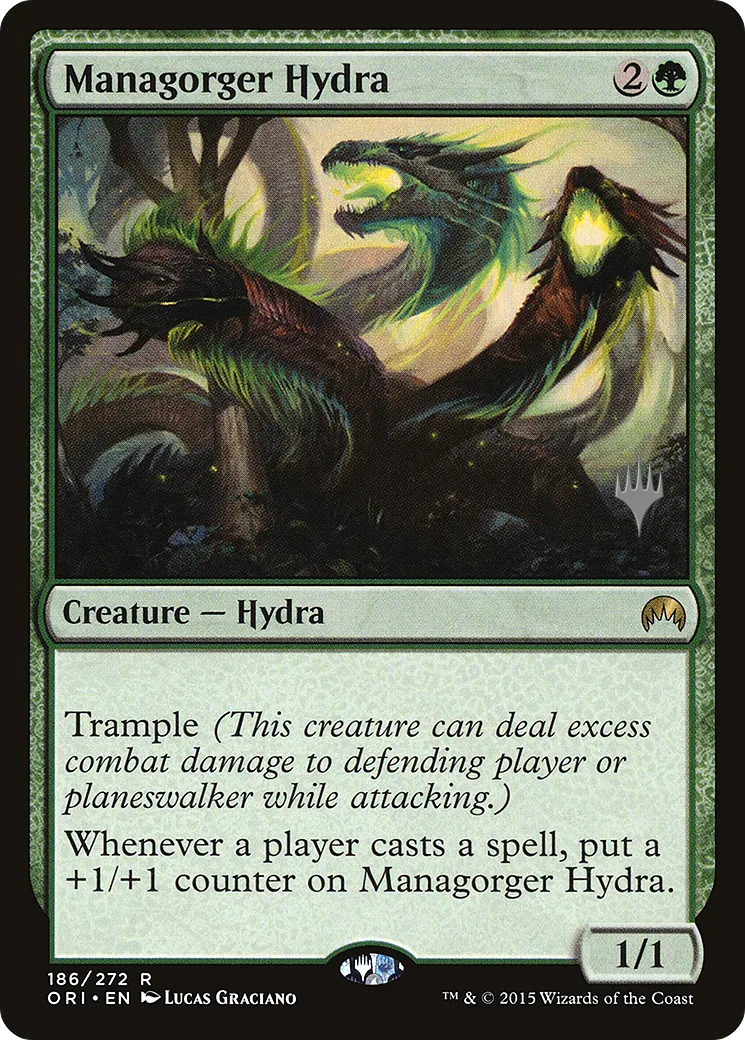 Managorger Hydra — Magic Origins Promos — Magic: The Gathering