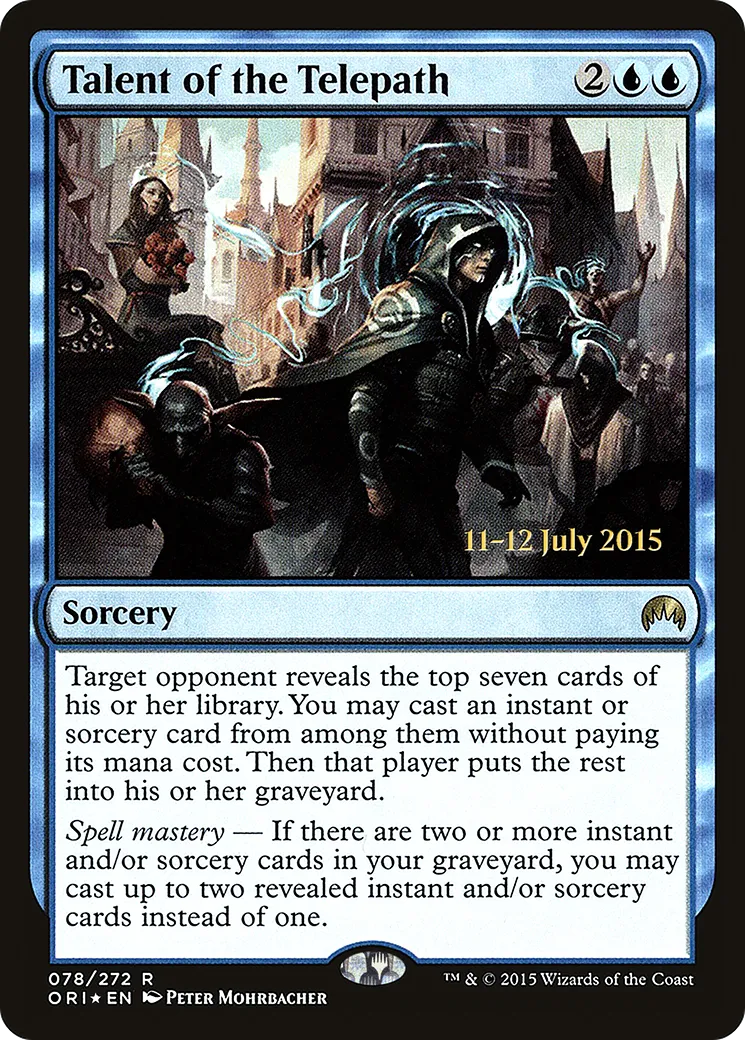Talent of the Telepath — Magic Origins Promos — Magic: The Gathering