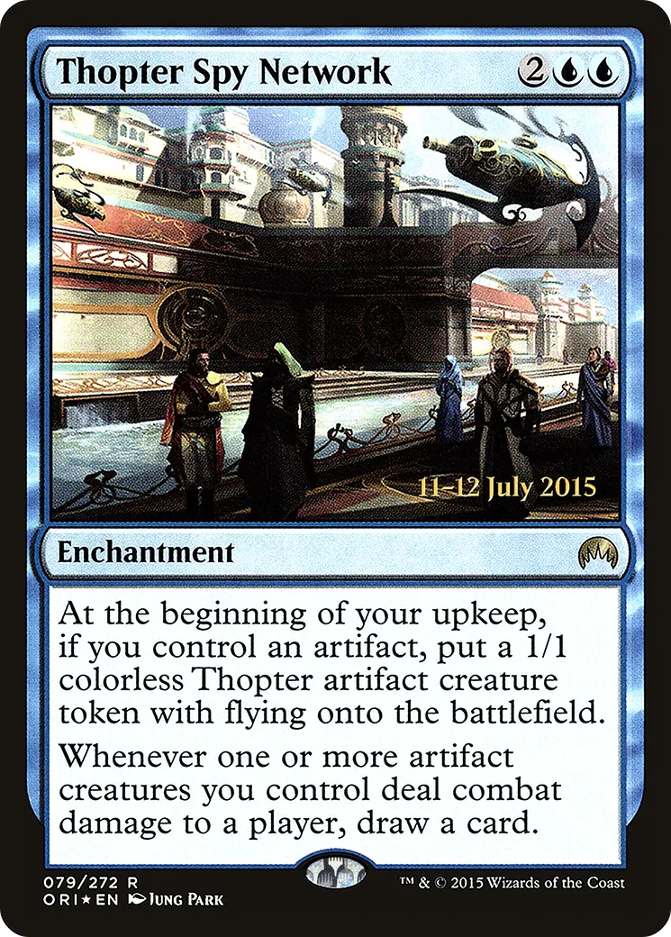 Thopter Spy Network — Magic Origins Promos — Magic: The Gathering
