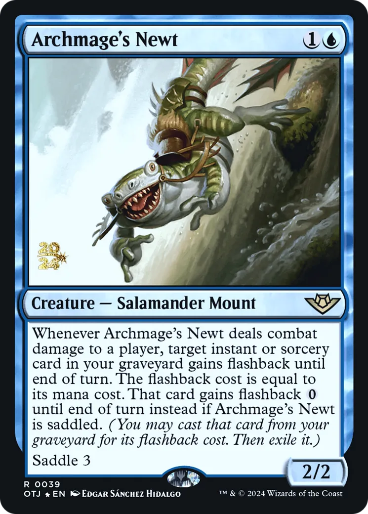 Triton de l'archimage — Outlaws of Thunder Junction Promos — Magic: The Gathering