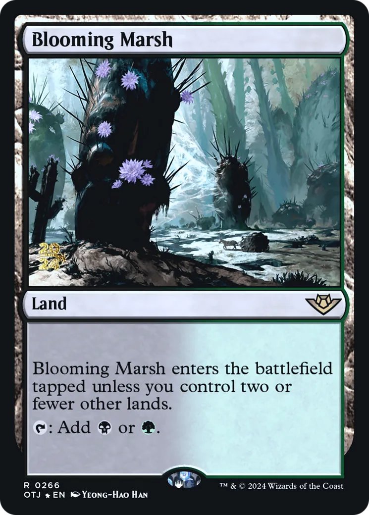 Blooming Marsh — Outlaws of Thunder Junction Promos — Magic: The Gathering