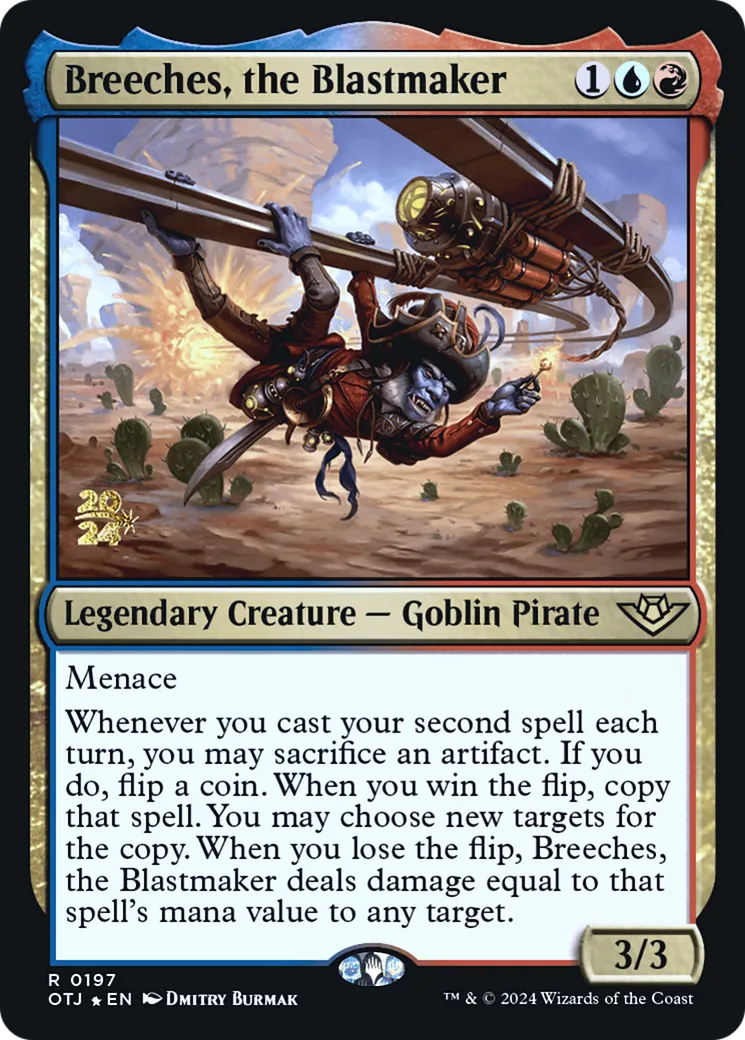 Braies, créateur d'explosions — Outlaws of Thunder Junction Promos — Magic: The Gathering