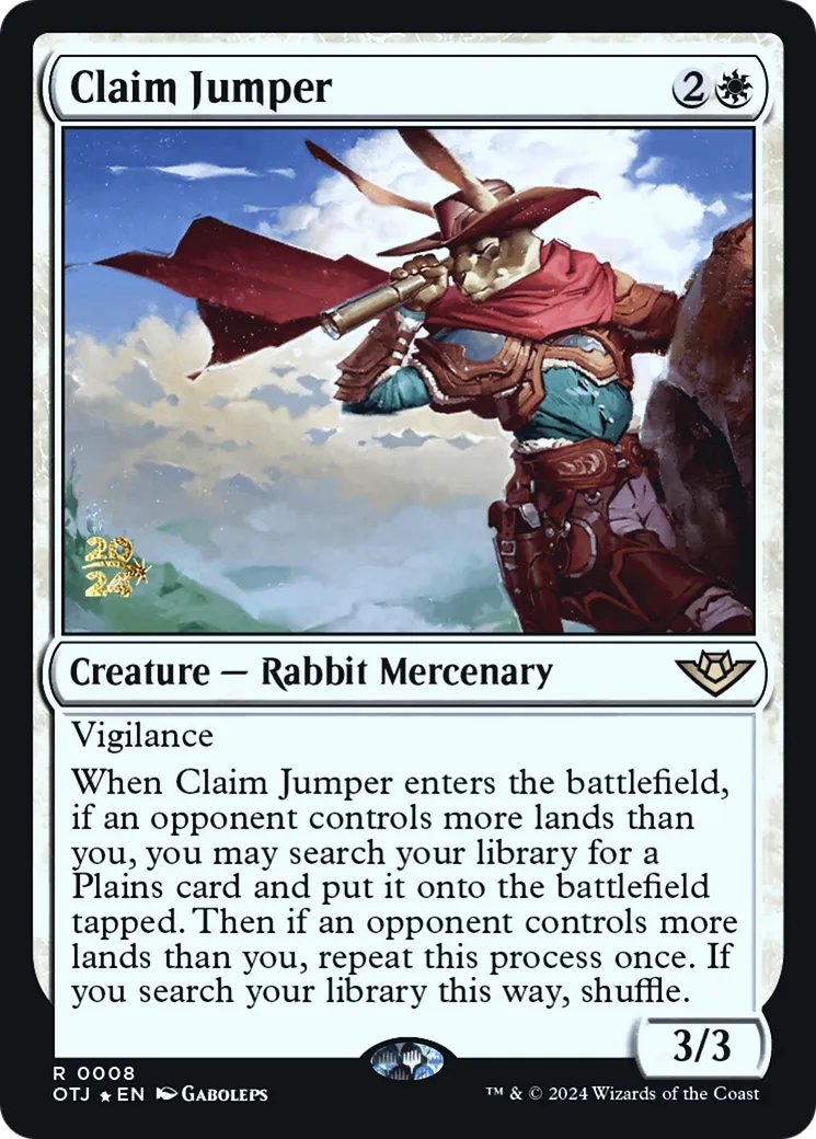 Voleur de concession — Outlaws of Thunder Junction Promos — Magic: The Gathering
