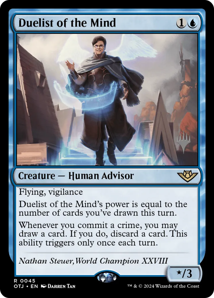 Duelliste de l'esprit — Outlaws of Thunder Junction Promos — Magic: The Gathering
