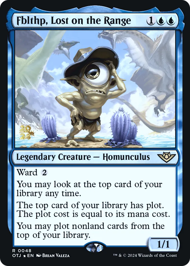 Fblthp, perdu dans la prairie — Outlaws of Thunder Junction Promos — Magic: The Gathering