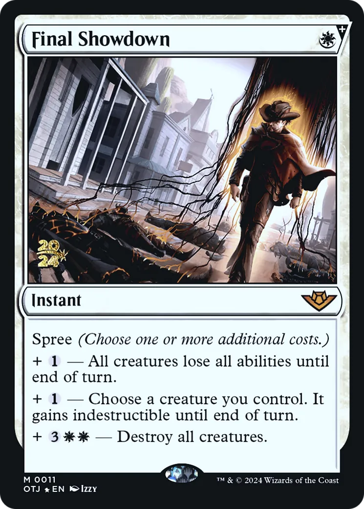 Final Showdown — Outlaws of Thunder Junction Promos — Magic: The Gathering