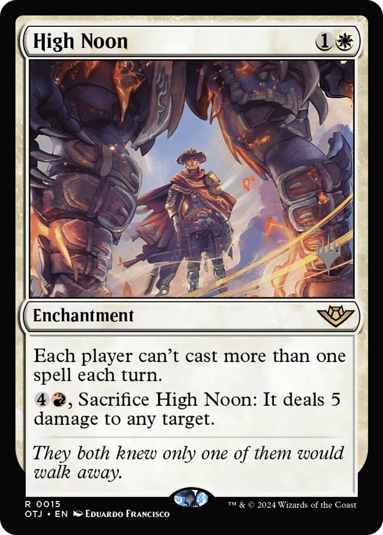 High Noon — Outlaws of Thunder Junction Promos — Magic: The Gathering