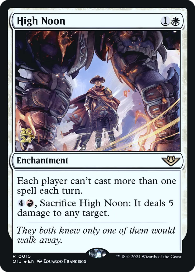 High Noon — Outlaws of Thunder Junction Promos — Magic: The Gathering